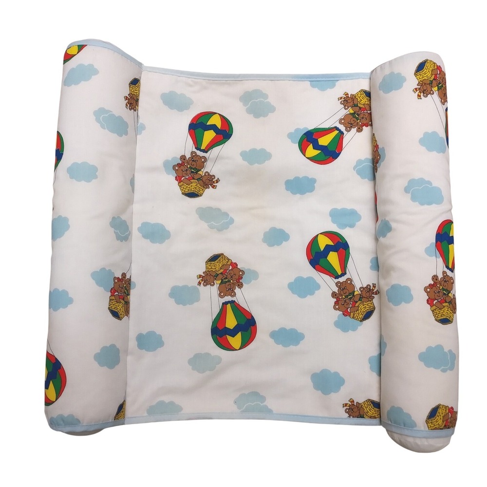 Tailored Baby Inc Vintage Hot Air Balloon Teddy Bear Sleep Positioner Bolster
